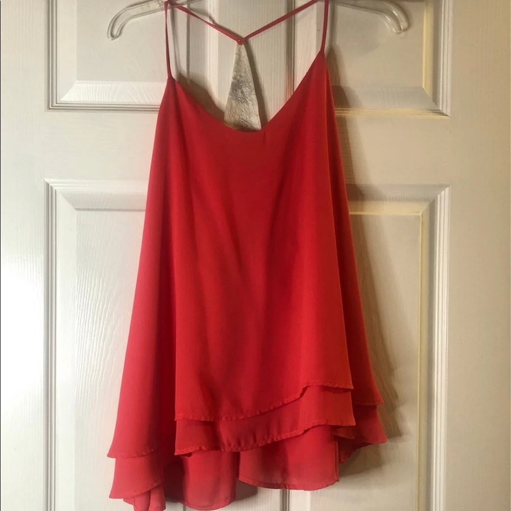 Paper crane women’s tank size medium